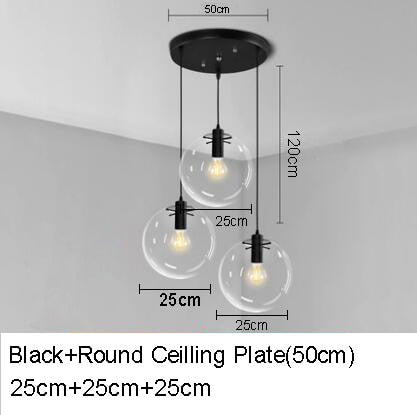 Crystal Ball Pendant Light