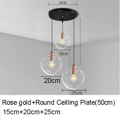 Crystal Ball Pendant Light