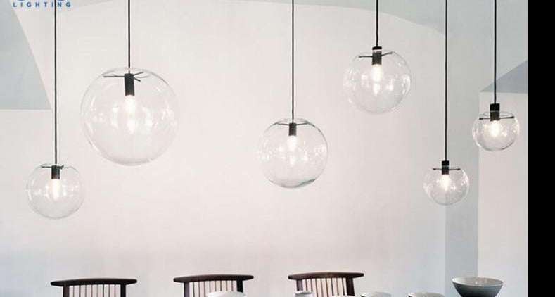 Crystal Ball Pendant Light