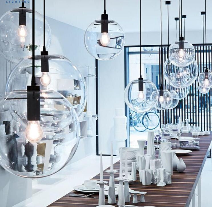 Crystal Ball Pendant Light