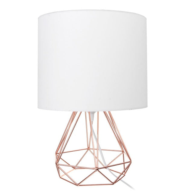 Geometric Table Lamp with Shade