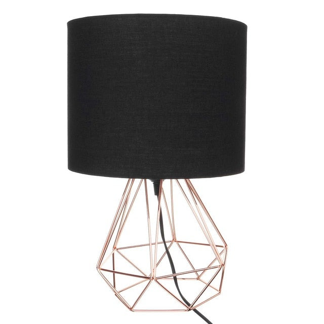 Geometric Table Lamp with Shade