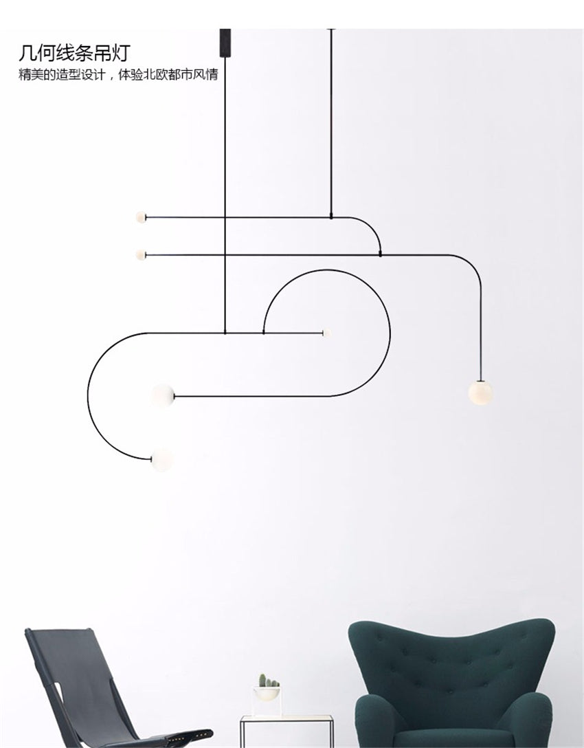 Simple Geometric Iron Light