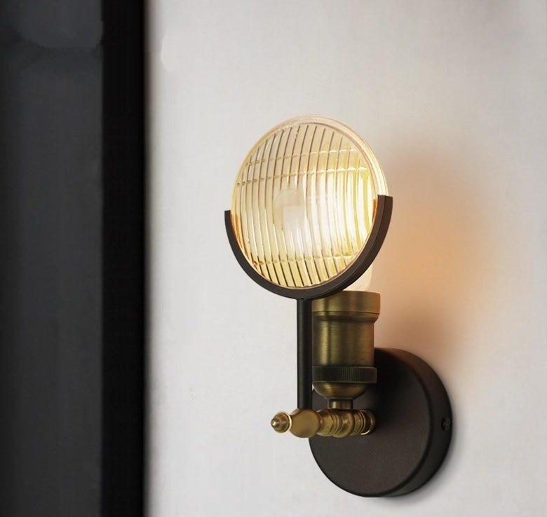 Vintage Car Light Sconce