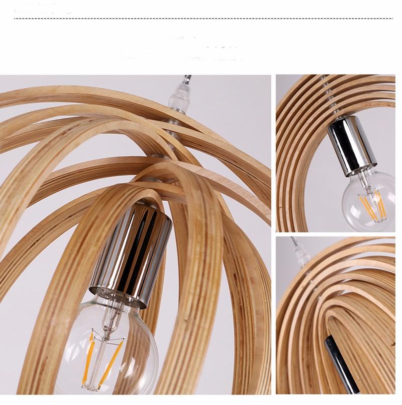 40 cm multilayered circular pendant light