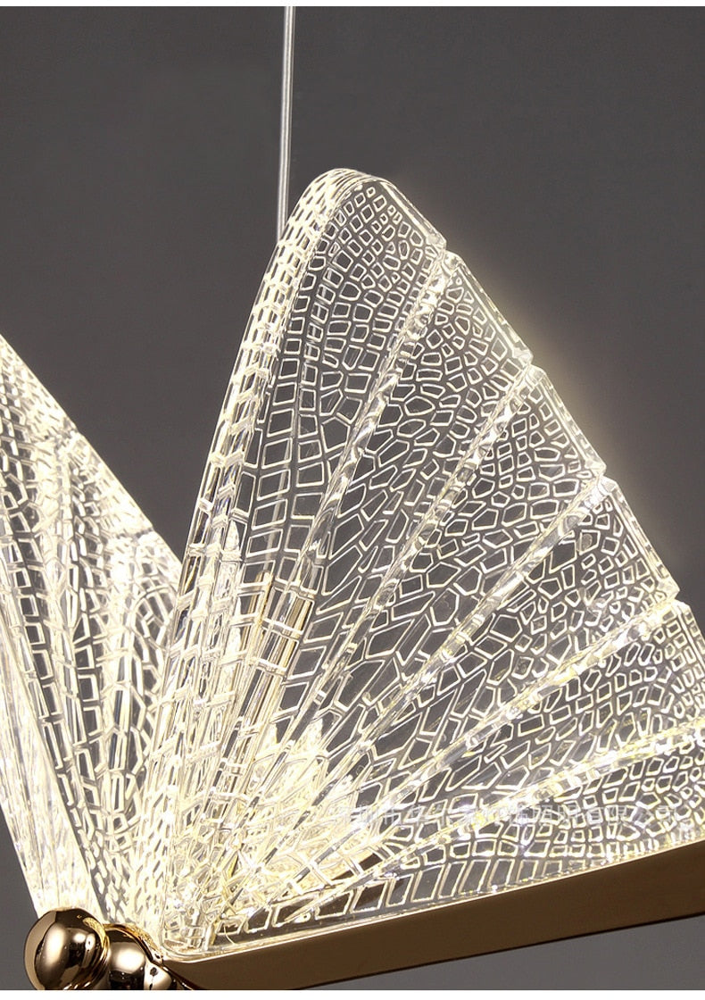 Butterfly Led Pendant Light