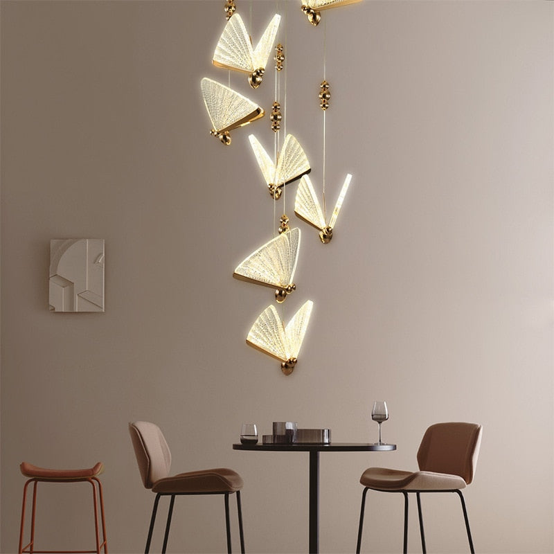 Butterfly Led Pendant Light