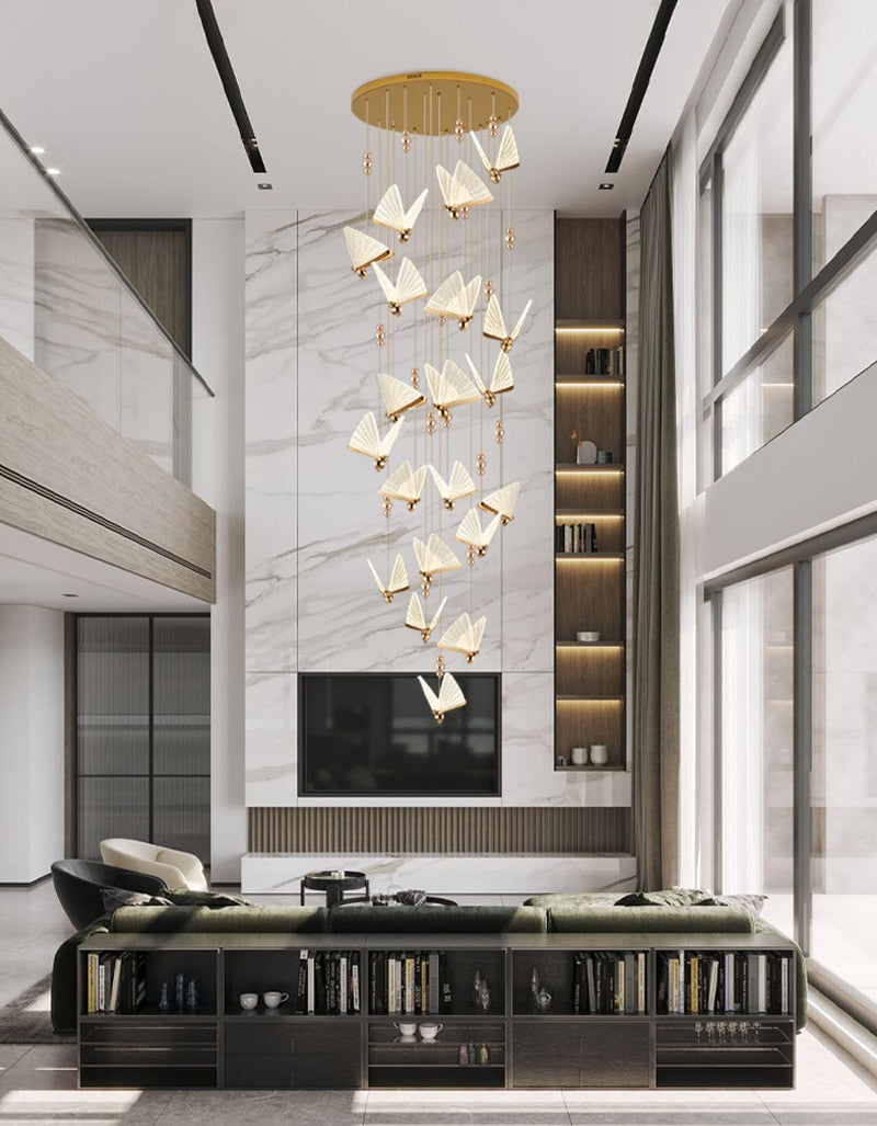 Butterfly Led Pendant Light