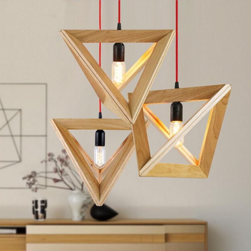 angular pendant light available in three sizes