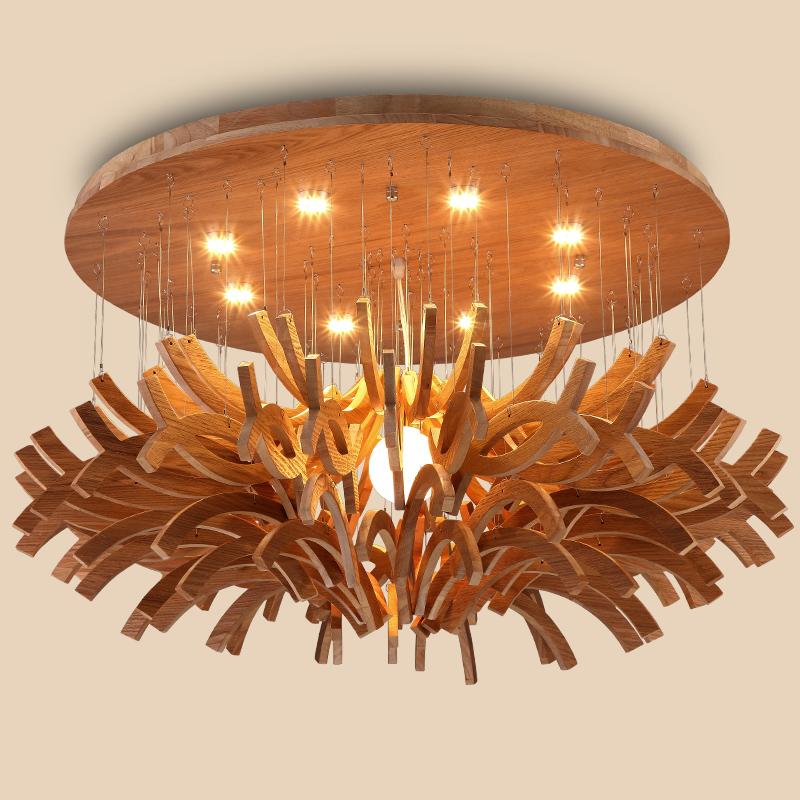 Designer Wooden Pendant chandelier