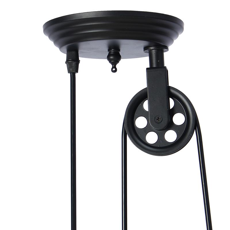 Pulley Pendant Light in two colors