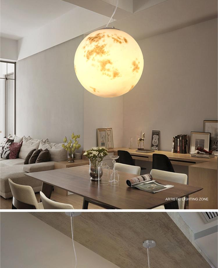 Moon pendant light 20 CM