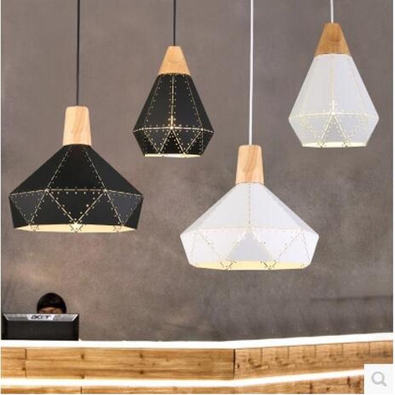 Metallic pendant light in seven colors